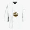Button Chef Coat with Thermometer Pocket Thumbnail