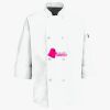 Button Chef Coat with Thermometer Pocket Thumbnail