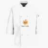 Button Chef Coat with Thermometer Pocket Thumbnail