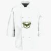 Button Chef Coat with Thermometer Pocket Thumbnail