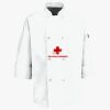Button Chef Coat with Thermometer Pocket Thumbnail