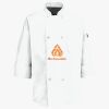 Button Chef Coat with Thermometer Pocket Thumbnail