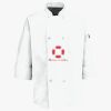 Button Chef Coat with Thermometer Pocket Thumbnail