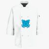 Button Chef Coat with Thermometer Pocket Thumbnail