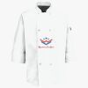 Button Chef Coat with Thermometer Pocket Thumbnail