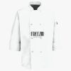 Button Chef Coat with Thermometer Pocket Thumbnail