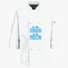 Button Chef Coat with Thermometer Pocket Thumbnail