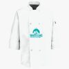 Button Chef Coat with Thermometer Pocket Thumbnail