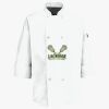 Button Chef Coat with Thermometer Pocket Thumbnail
