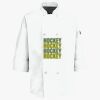 Button Chef Coat with Thermometer Pocket Thumbnail