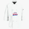 Button Chef Coat with Thermometer Pocket Thumbnail