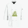 Button Chef Coat with Thermometer Pocket Thumbnail