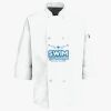 Button Chef Coat with Thermometer Pocket Thumbnail
