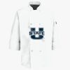 Button Chef Coat with Thermometer Pocket Thumbnail