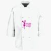 Button Chef Coat with Thermometer Pocket Thumbnail