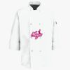 Button Chef Coat with Thermometer Pocket Thumbnail