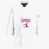 Button Chef Coat with Thermometer Pocket Thumbnail