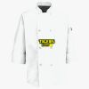 Button Chef Coat with Thermometer Pocket Thumbnail