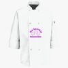Button Chef Coat with Thermometer Pocket Thumbnail