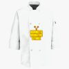 Button Chef Coat with Thermometer Pocket Thumbnail