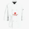 Button Chef Coat with Thermometer Pocket Thumbnail