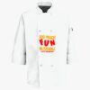 Button Chef Coat with Thermometer Pocket Thumbnail