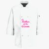 Button Chef Coat with Thermometer Pocket Thumbnail