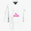Button Chef Coat with Thermometer Pocket Thumbnail
