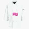 Button Chef Coat with Thermometer Pocket Thumbnail