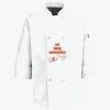 Button Chef Coat with Thermometer Pocket Thumbnail