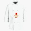 Button Chef Coat with Thermometer Pocket Thumbnail