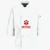 Button Chef Coat with Thermometer Pocket Thumbnail