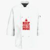 Button Chef Coat with Thermometer Pocket Thumbnail