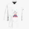 Button Chef Coat with Thermometer Pocket Thumbnail