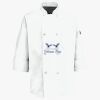 Button Chef Coat with Thermometer Pocket Thumbnail