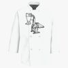 Three-Quarter Sleeve Chef Coat Thumbnail