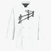 Three-Quarter Sleeve Chef Coat Thumbnail
