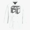 Three-Quarter Sleeve Chef Coat Thumbnail