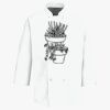 Three-Quarter Sleeve Chef Coat Thumbnail