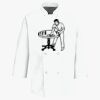 Three-Quarter Sleeve Chef Coat Thumbnail