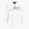Three-Quarter Sleeve Chef Coat Thumbnail