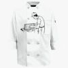 Women's Ten Button Chef Coat Thumbnail