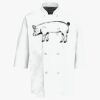 Half Sleeve Chef Coat Thumbnail