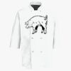 Half Sleeve Chef Coat Thumbnail