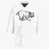 Half Sleeve Chef Coat Thumbnail