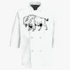 Half Sleeve Chef Coat Thumbnail