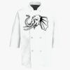 Half Sleeve Chef Coat Thumbnail