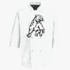 Half Sleeve Chef Coat Thumbnail