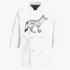 Half Sleeve Chef Coat Thumbnail