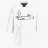 Half Sleeve Chef Coat Thumbnail